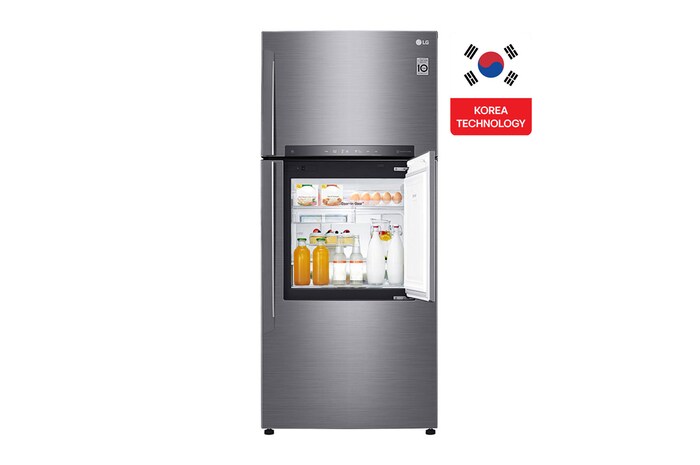 Front view | 512L LG Tall Fridge Freezers | GN-A722HLHU